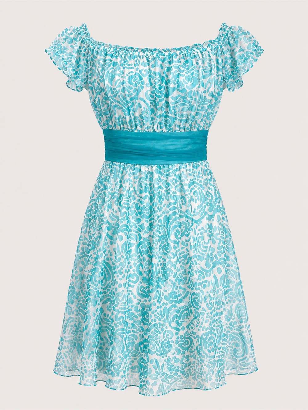 MILLY Of NEW YORK womens‎ Sz 4 Ruffle 100% Silk Chiffon Dress Y2K Lined Feminine
